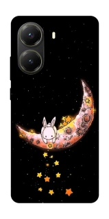 Чохол на Xiaomi Poco X7 Pro Moon rabbit фото 1 з 1