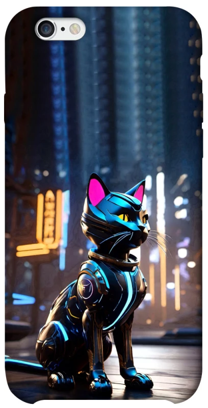 Чехол на Apple iPhone 6/6s (4.7") Cyber cat фото 1 из 1