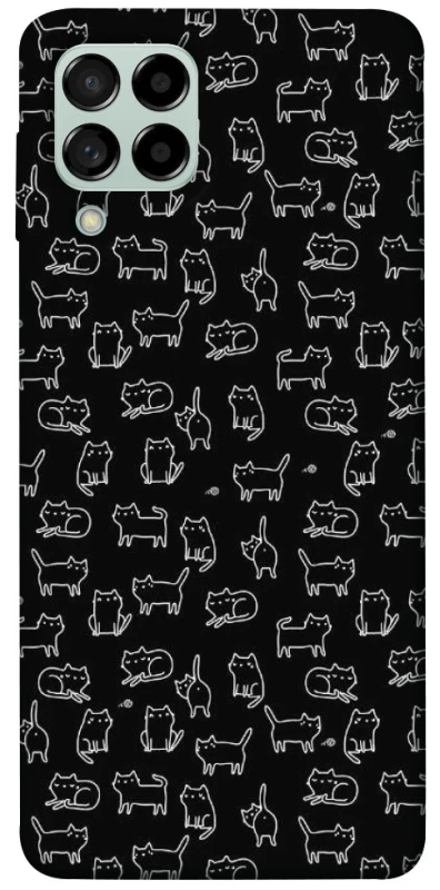 Чохол на Samsung Galaxy M53 5G Black Cats фото 1 з 1