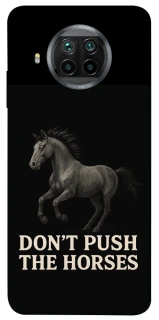 Чехол на Xiaomi Mi 10T Lite / Redmi Note 9 Pro 5G Don't push the horses фото 1 из 1