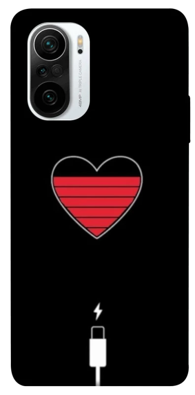 Чехол на Xiaomi Redmi K40 / K40 Pro / K40 Pro+ / Poco F3 Charge your heart фото 1 из 1
