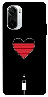 Чохол на Xiaomi Redmi K40 / K40 Pro / K40 Pro+ / Poco F3 Charge your heart фото 1 з 1