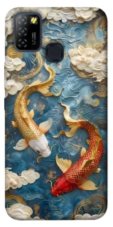Чехол на Infinix Hot 10 Lite Koi carp фото 1 из 1