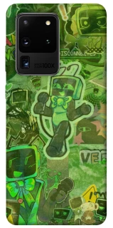 Чехол на Samsung Galaxy S20 Ultra Dandysworld tv green theme фото 1 из 1