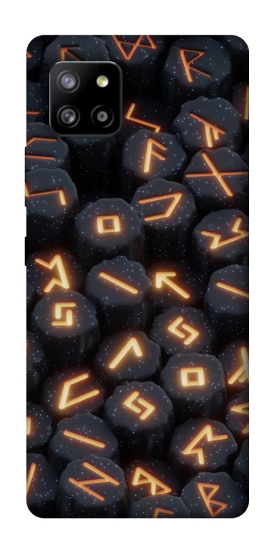 Чехол на Samsung Galaxy A42 5G Огненые руны фото 1 из 1