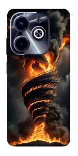 Чехол на Infinix Hot 40i Огненный торнадо фото 1 из 1