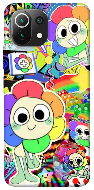 Чохол на Xiaomi Mi 11 Lite Dandy world collage фото 1 з 1