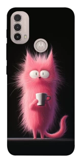 Чехол на Motorola Moto E40 Розовый котёнок фото 1 из 1