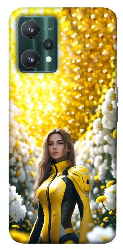 Чехол на Realme 9 Pro Cyber space girl ver.2 фото 1 из 1