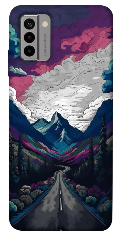 Чохол на Nokia G22 Намальовані гори фото 1 з 1