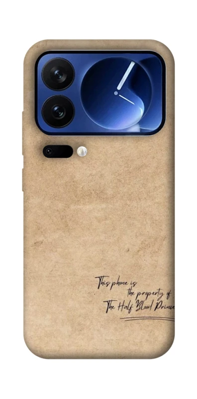 Чехол на Xiaomi Poco F7 Ultra Harry Potter Half-Blood Prince фото 1 из 1