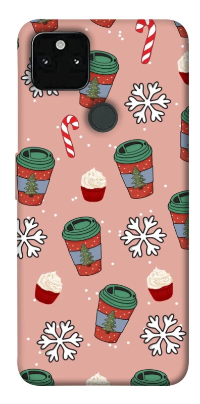 Чехол на Google Pixel 5A Новогодний v38 фото 1 из 1