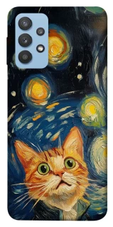 Чехол на Samsung Galaxy M32 paint cat фото 1 из 1