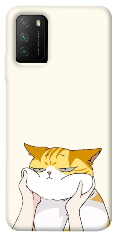 Чехол на Xiaomi Poco M3 Cat bun фото 1 из 1