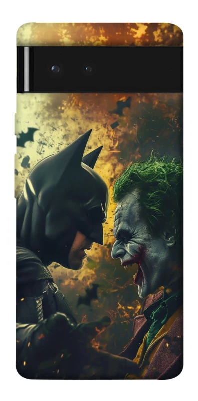 Чохол на Google Pixel 6 Batman and the Joker фото 1 з 1