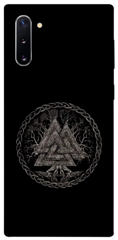 Чехол на Samsung Galaxy Note 10 Валькнут v3 фото 1 из 1