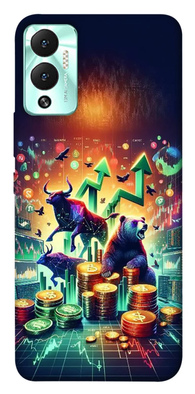 Чохол на Infinix Hot 12 Play Crypto market фото 1 з 1