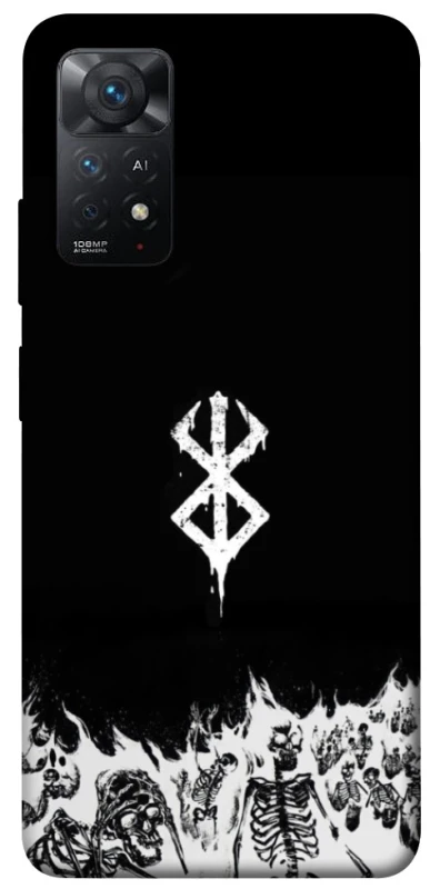 Чохол на Xiaomi Redmi Note 11 Pro 4G/5G Berserk skeletons фото 1 з 1