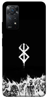 Чохол на Xiaomi Redmi Note 12 Pro 4G Berserk skeletons фото 1 з 1