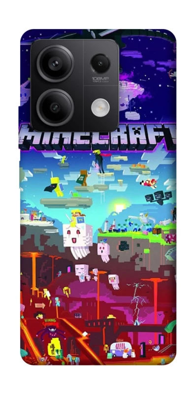 Чехол на Xiaomi Redmi Note 13 5G Minecraft world фото 1 из 1