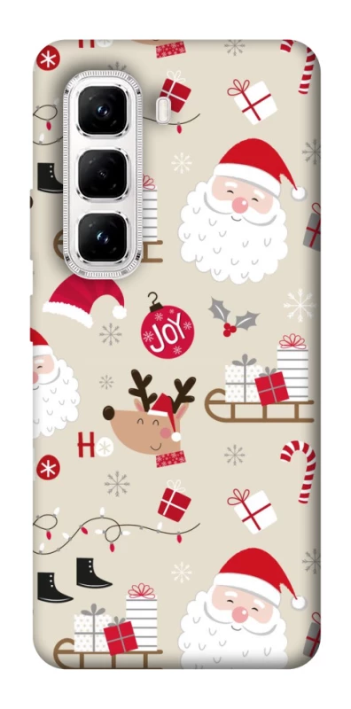 Чохол на Infinix Hot 50 Pro Новорічний v1 фото 1 з 1