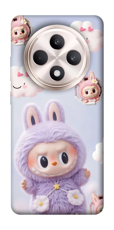 Чохол на Oppo Reno 12 F 4G/5G Labubu & clouds фото 1 з 1