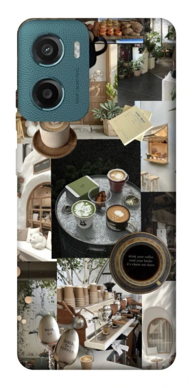 Чехол на Motorola Moto G06 Coffee collage ver.4 фото 1 из 1