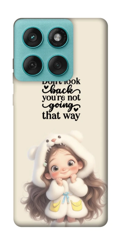 Чохол на Motorola Edge 60 Fusion Don't look back фото 1 з 1