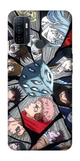Чехол на Oppo A53 / A32 / A33 jujutsu kaisen v4 фото 1 из 1