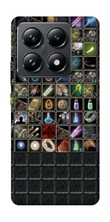 Чохол на Xiaomi 14T Pro Inventory menu ver.2 фото 1 з 1