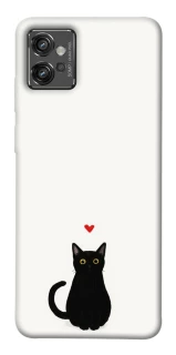 Чохол на Motorola Moto G32 cat in love фото 1 Чохол на Motorola Moto G32 cat in love фото 1 з 1