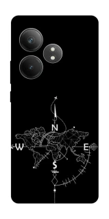 Чехол на Realme GT Neo 6 SE Travel Map фото 1 из 1