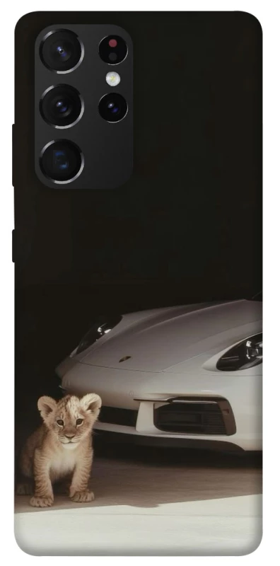 Чохол на Samsung Galaxy S21 Ultra Porsche white фото 1 з 1