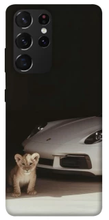 Чехол на Samsung Galaxy S21 Ultra Porsche white фото 1 из 1