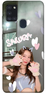Чохол на Samsung Galaxy A21s Sakura - LE SSERAFIM фото 1 з 1