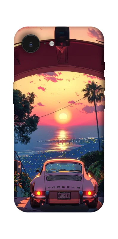 Чохол на Apple iPhone 17e (6.1") Porsche at sunset фото 1 з 1
