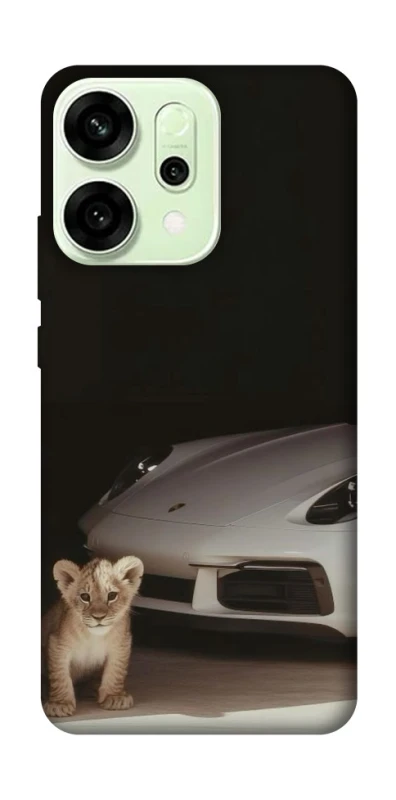 Чехол на Oppo Reno 14 Porsche white фото 1 из 1