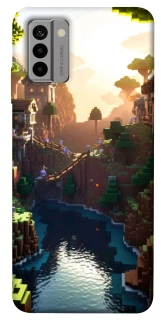 Чехол на Nokia G22 Minecraft sunset фото 1 из 1