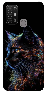 Чохол на ZTE Blade A52 Чорний кіт фото 1 з 1