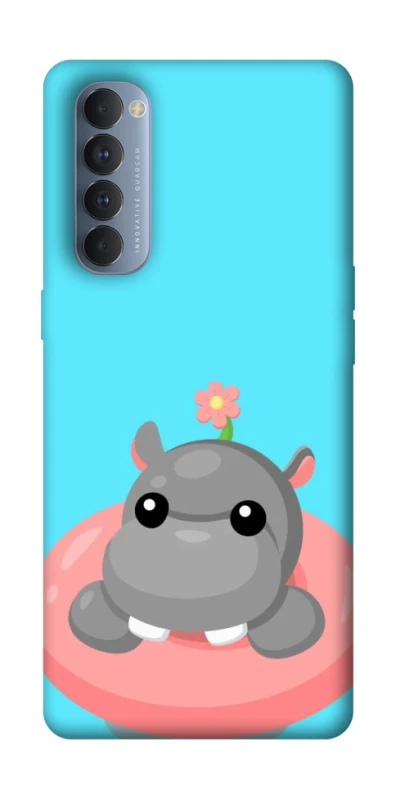 Чохол на Oppo Reno 4 Pro Adopt Me Hippo Floatie фото 1 з 1