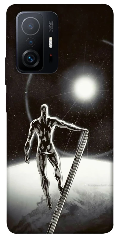 Чехол на Xiaomi 11T / 11T Pro Серебряный сёрфер фото 1 из 1