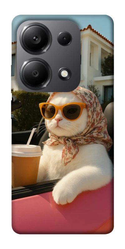 Чохол на Xiaomi Redmi Note 13 Pro 4G Stylish Cat Cruise фото 1 з 1