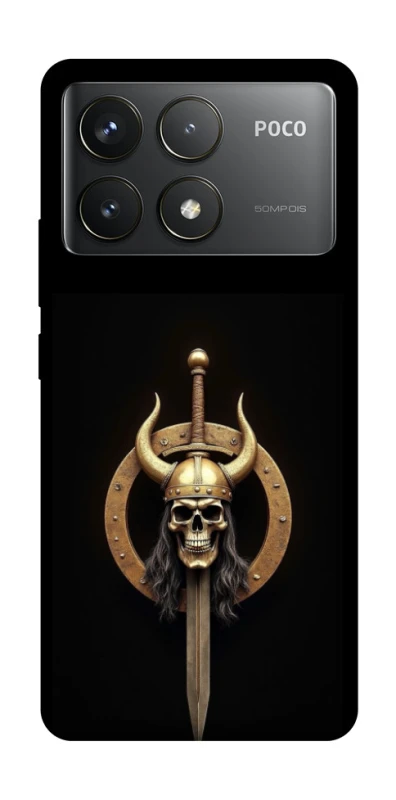 Чохол на Xiaomi Poco F6 Pro Golden Berserker фото 1 з 1
