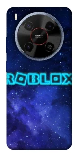Чехол на ZTE Blade V70 Max Roblox Space Logo Blue фото 1 из 1