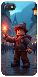 Чохол на Xiaomi Redmi 6A Roblox Fire Logo Blue Flames фото 1 з 1