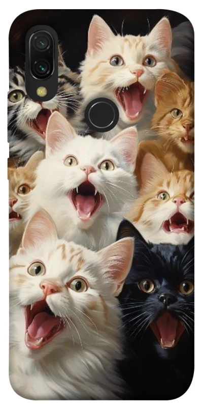 Чехол на Xiaomi Redmi 7 Коты фото 1 из 1