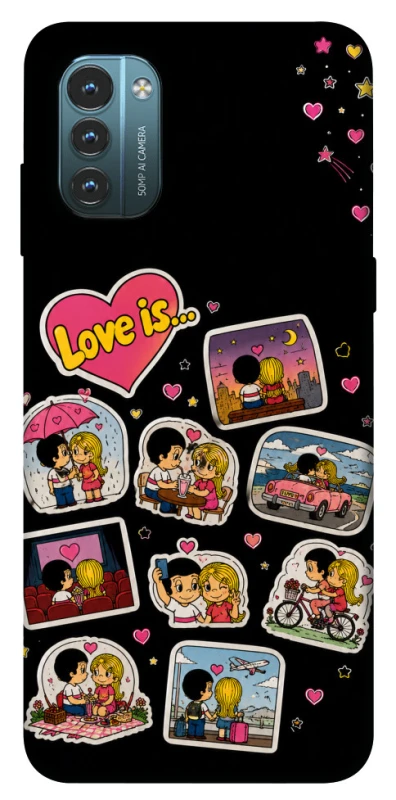 Чохол на Nokia G21 Love is ver.3 фото 1 з 1