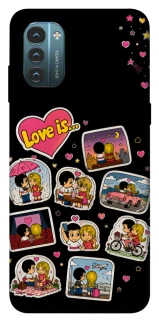 Чохол на Nokia G21 Love is ver.3 фото 1 з 1