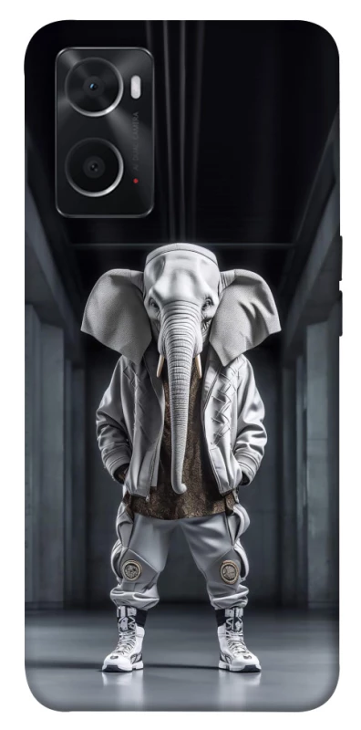Чехол на Oppo A76 4G Слон v2 фото 1 из 1