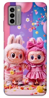 Чехол на Nokia G22 Labubu twins ver.2 фото 1 из 1